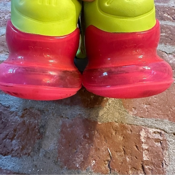 Nike Air Max 270 Flyknit Regency Purple/Grey/Volt Men’s Size 13 - Picture 6 of 15